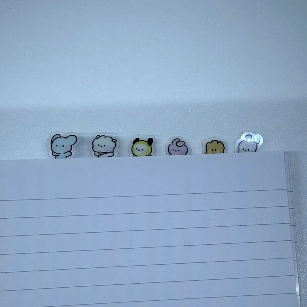BT21 Purple Spiral Notebook